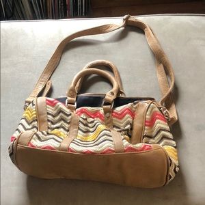 Patterned Large Purse